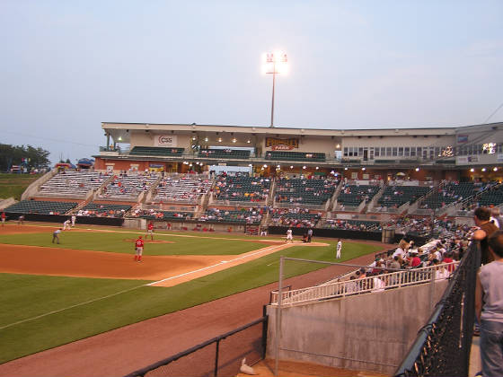 Looking in from Left Field - Pringles Park