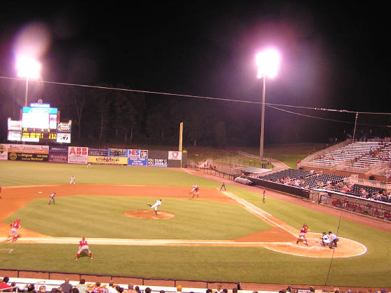 Nightfall at Pringles Park - Jackson, Tennessee